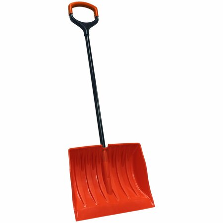 BIGFOOT 19in Mega Dozer Combination Snow Shovel with Two-Fisted Shock Shield D-Grip 1683-1